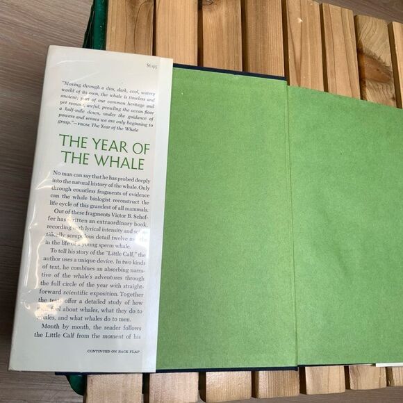 the year‎ of the whale by victor b scheffer first edition 1969 - Picture 5 of 8